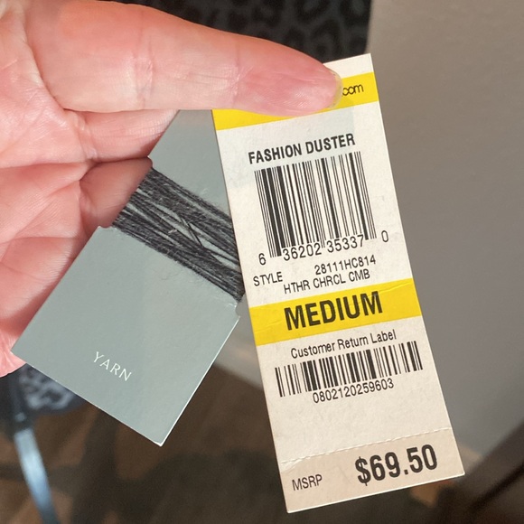 Charter Club Leopard Sweater - Picture 5 of 6